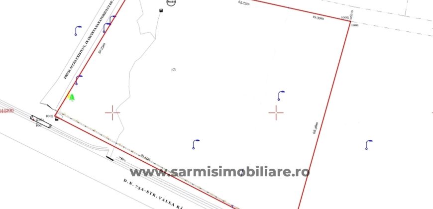 Teren 4286 mp. de vanzare Predeal  Valea Rasnoavei