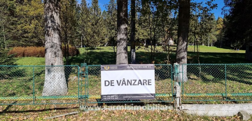 Teren 1286 mp. de vanzare Predeal Valea Rasnoavei