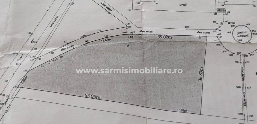 Teren 2177mp. De Vanzare in Predeal – Valea Rasnoavei