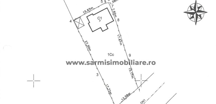 Teren 685 mp. de vanzare Busteni