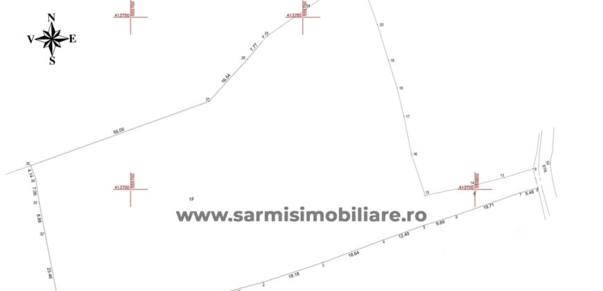 Teren 6762 mp. de vanzare Campina – Comuna Sotrile
